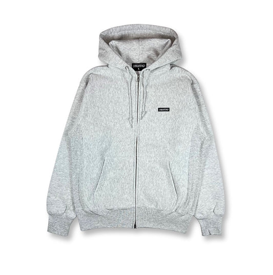 BOX LOGO ZIP HOODIE (ASH)